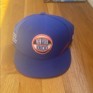 New York Knicks Blue Cap New Era